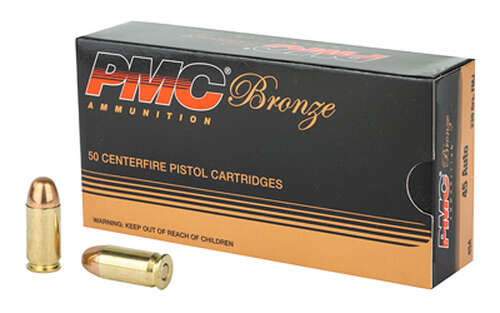 Ammunition PMC Ammunition Bronze 45ACP PMC BRNZ 45ACP 230GR FMJ 50/1000